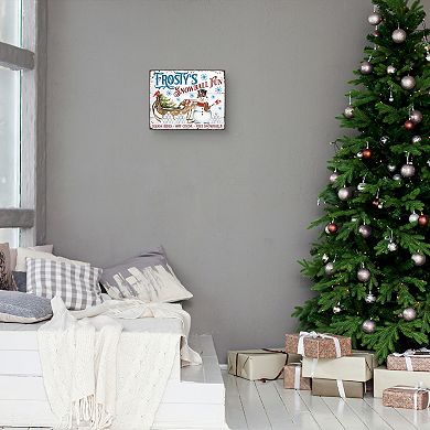 Masterpiece Frosty's Snowball Fun Canvas Wall Art
