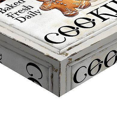 Masterpiece Gingerbread Cookie Company Canvas Wall Art