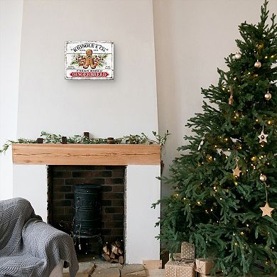 Masterpiece Kringle & Co. Gingerbread Canvas Wall Art