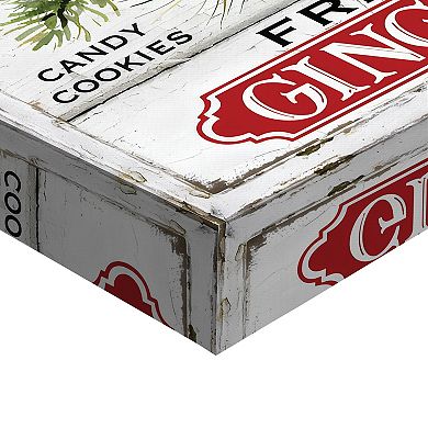 Masterpiece Kringle & Co. Gingerbread Canvas Wall Art