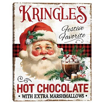 Masterpiece Kringle's Hot Chocolate Canvas Wall Art