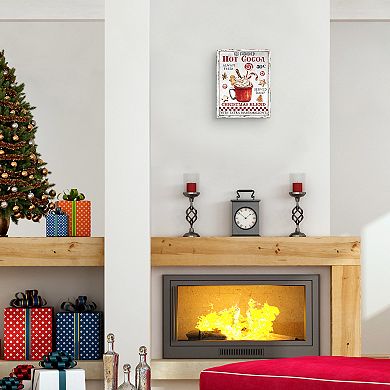 Masterpiece Old Fashioned Hot Cocoa Canvas Wall Art