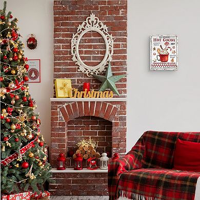 Masterpiece Old Fashioned Hot Cocoa Canvas Wall Art