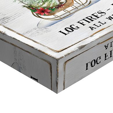 Masterpiece Winter Wonderland Christmas Canvas Wall Art