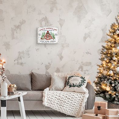 Masterpiece Winter Wonderland Christmas Canvas Wall Art