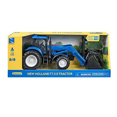New Ray New Holland T7.315 B.O. Tractor