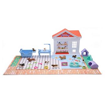 New Ray My Best Friend Grooming Shop Playset with Accessories
