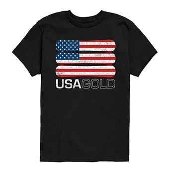 Boys 8-20 USA Distressed Graphic Tee