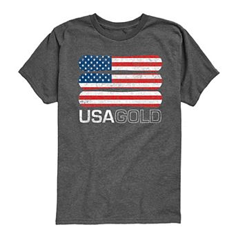 Boys 8-20 USA Distressed Graphic Tee