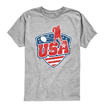 Boys 8-20 USA Hockey Distressed Graphic Tee