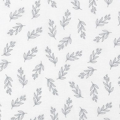 No. 918 Hawthorne Floral Leaf Sheer Rod Pocket Kitchen Curtain Tier Pair