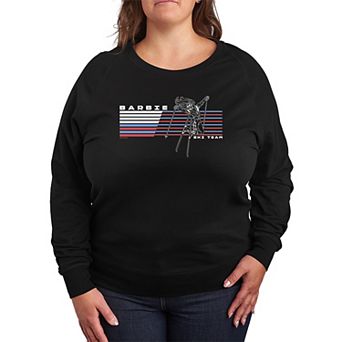 Plus Size Barbie Ski Team French Terry Long Sleeve Tee
