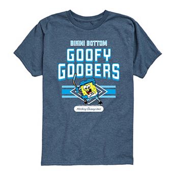 Boys 8-20 SpongeBob SquarePants Goofy Goobers Hockey Champions Graphic Tee