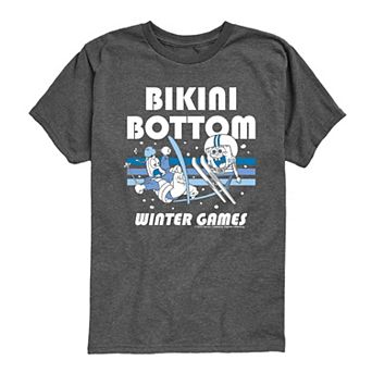 Boys 8-20 SpongeBob SquarePants Bikini Bottom Winter Games Graphic Tee