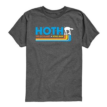 Boys 8-20 Star Wars Hoth The Ice Planet Echo Base Graphic Tee