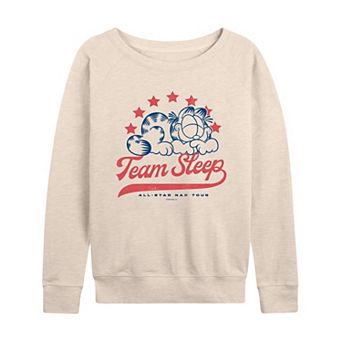 Women's Garfield Team Sleep French Terry Long Sleeve Tee