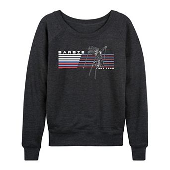 Women's Barbie Ski Team French Terry Long Sleeve Tee