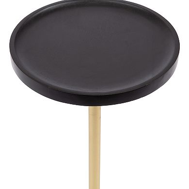 Shorrock Wood and Marble Side Table