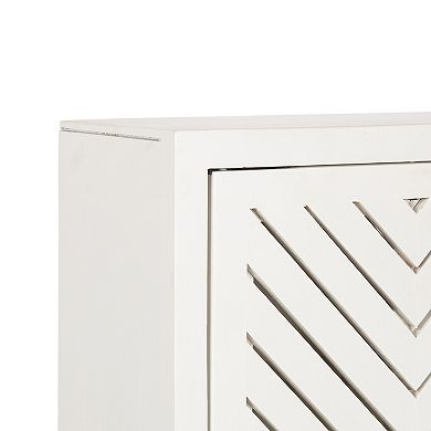 Mezzeta Tall Wood Bath Cabinet