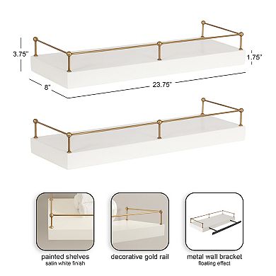 Havina Floating Shelf Set