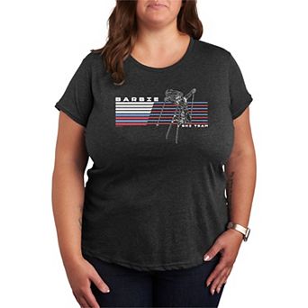 Plus Size Barbie Ski Team Graphic Tee
