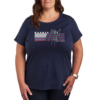 Plus Size Barbie Ski Team Graphic Tee