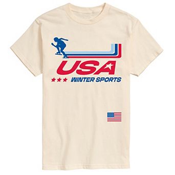 Men's USA Winter Sports Graphic Tee