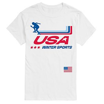 Men's USA Winter Sports Graphic Tee