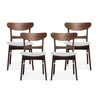 Idalia Mid-century Modern Dining Chairs (Set of 4) by Christopher Knight Home