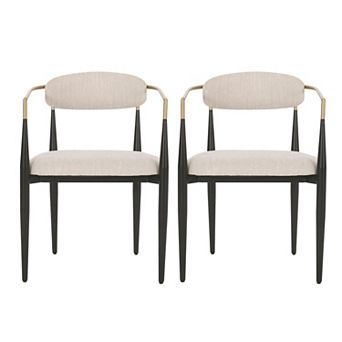 GDFStudio Modern Dining Chairs with Toothpick Frame Set of 2