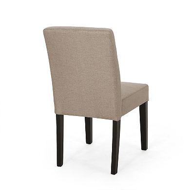 Kuna Contemporary Upholstered Dining Chair (Set of 2) by Christopher Knight Home