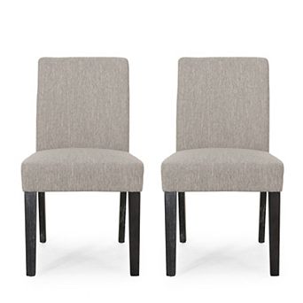 Kuna Contemporary Upholstered Dining Chair (Set of 2) by Christopher Knight Home