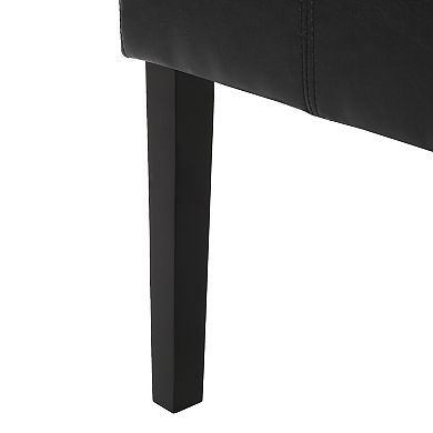 Pertica Upholstered T-Stitch Dining Chairs (Set of 2) by Christopher Knight Home