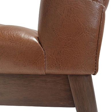 Lancer Channel Stitch Upholstered Dining Chairs (Set of 6) by Christopher Knight Home