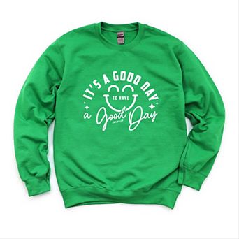 S.W.Smiley It's A Good Day To Have A Good Day - Women's Graphic Sweatshirt