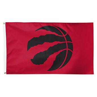 WinCraft Toronto Raptors 3' x 5' Single-Sided Deluxe Team Flag