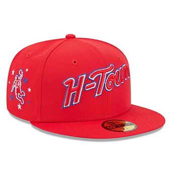 Men's New Era Red Houston Rockets 2025/26 City Edition Alternate 59FIFTY Fitted Hat