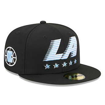 Men's New Era Black LA Clippers 2025/26 City Edition Alternate 59FIFTY Fitted Hat