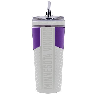 WinCraft Minnesota Vikings 26oz 4D Flex Ice Shaker Bottle