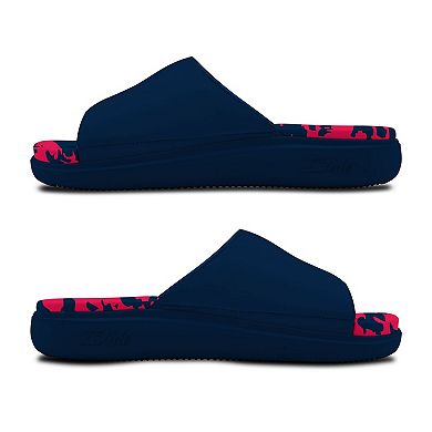 Unisex ISlide Atlanta Braves Multi-Color Motive Slide Sandals