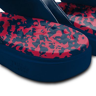 Unisex ISlide Atlanta Braves Multi-Color Motive Slide Sandals