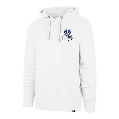 Men's '47 White Orlando Magic 2025/26 City Edition Jab Step Headline Hoodie
