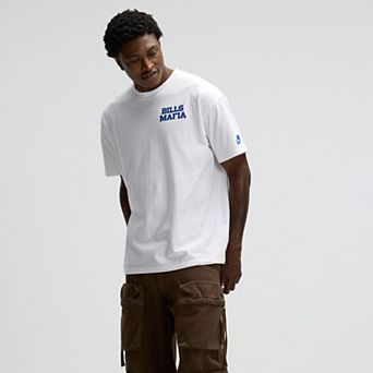 Men's Nike White Buffalo Bills 2025 Rivalries Collection Essential Max90 T-Shirt