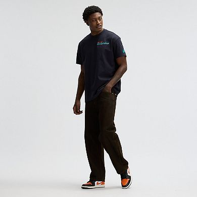 Men's Nike Pitch Blue Miami Dolphins 2025 Rivalries Collection Essential Max90 T-Shirt