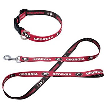 WinCraft Georgia Bulldogs Pet Leash and Collar Set