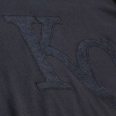 Men Mitchell & Ness Black Kansas City Royals Cooperstown Collection Phantom T-Shirt