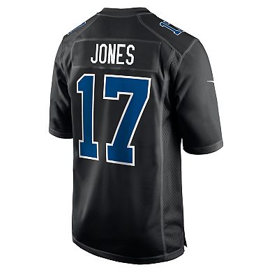 Men's Nike Daniel Jones Carbon Black Indianapolis Colts Fashion Game Jersey