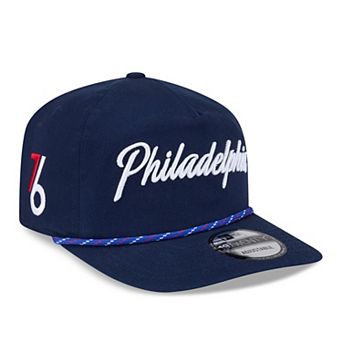 Men's New Era Navy Philadelphia 76ers 2025/26 City Edition 19TWENTY Adjustable Hat