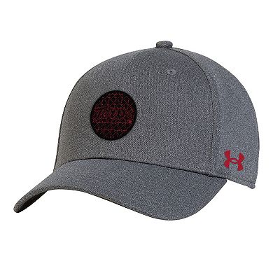 Men's Under Armour Heather Gray Maryland Terrapins College Essentials 3.0 Blitzing Flex Hat