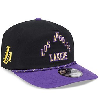 Men's New Era Black/Purple Los Angeles Lakers 2025/26 City Edition 19TWENTY Adjustable Hat